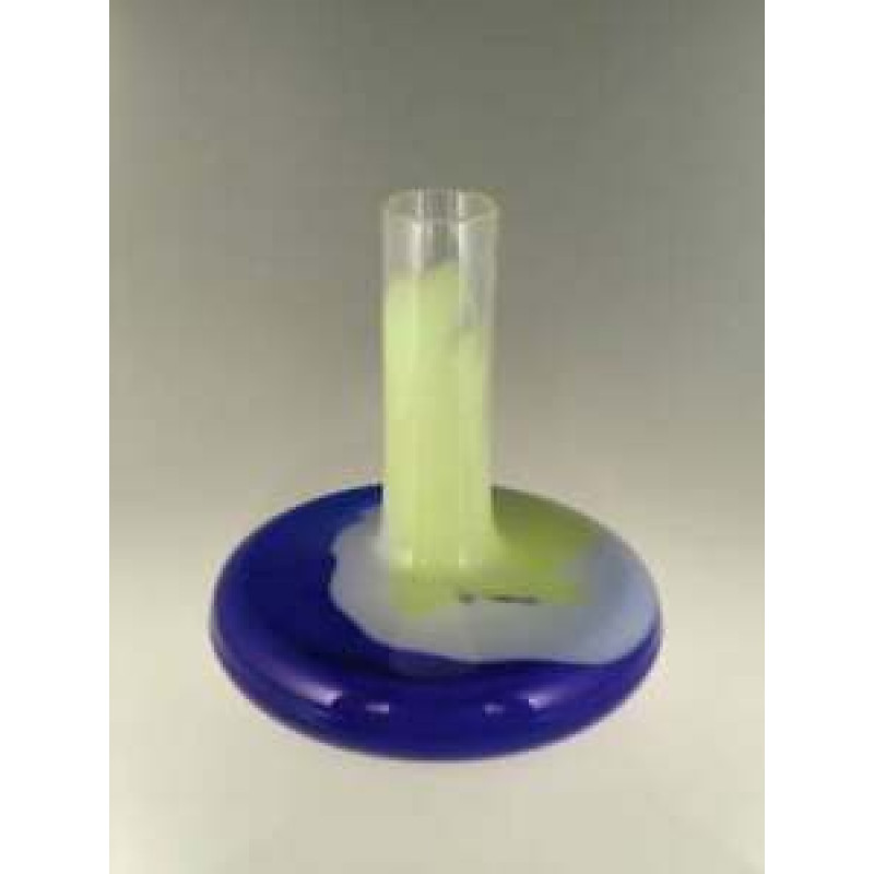 Vintage Art Glass Vase Tower - Borocrystal Crystalex Novy Bor - Czech Ivo Rozsyp