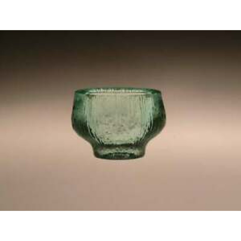 Vintage Retro Art Glass Turquoise Vase by Frantisek Vizner Green Czech 1960s